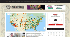 Desktop Screenshot of militarybases.com